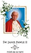 Świeca religijna/liturgiczna ŚWIĘTY PATRON - wzór 1 (3)