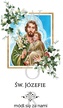 Świeca religijna/liturgiczna ŚWIĘTY PATRON - wzór 1 (6)