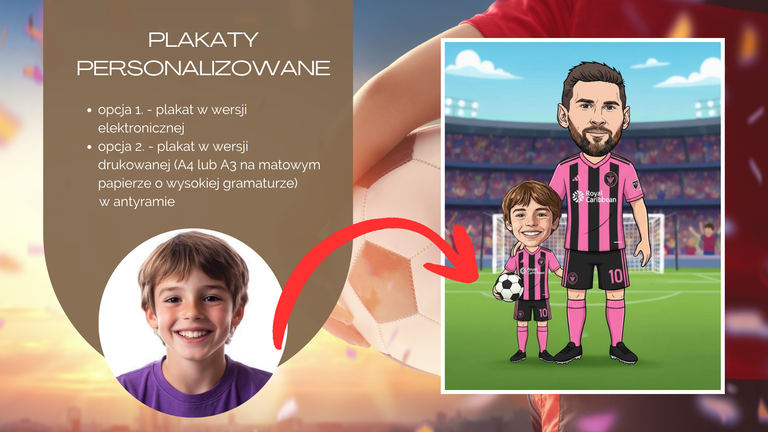 Plakat personalizowany dla dziecka - wzór 1