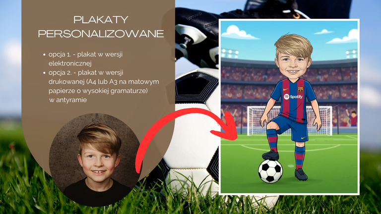 Plakat personalizowany dla dziecka - wzór 2