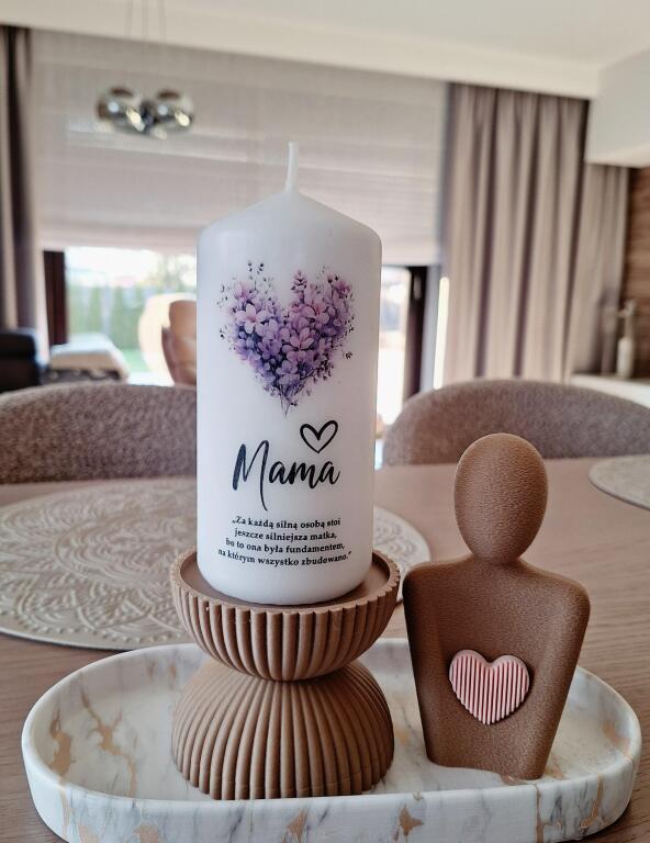 Świeca DLA MAMY wzór 29 (2)