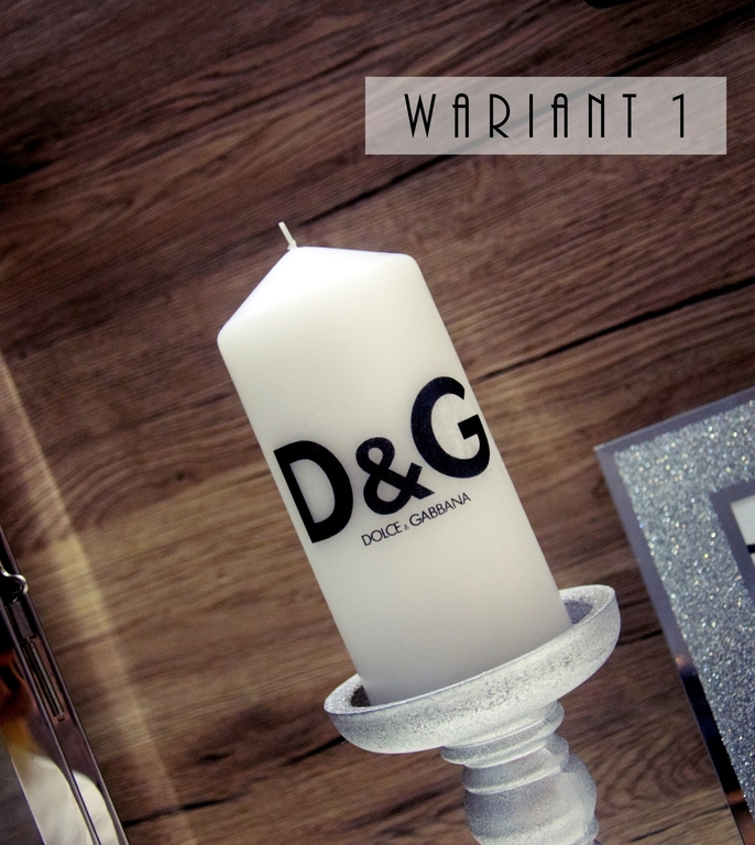 Świeca DECOR - wzór 12 (2)