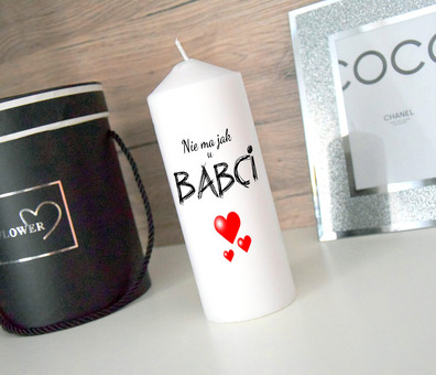 Świeca Dla Babci - wzór 6