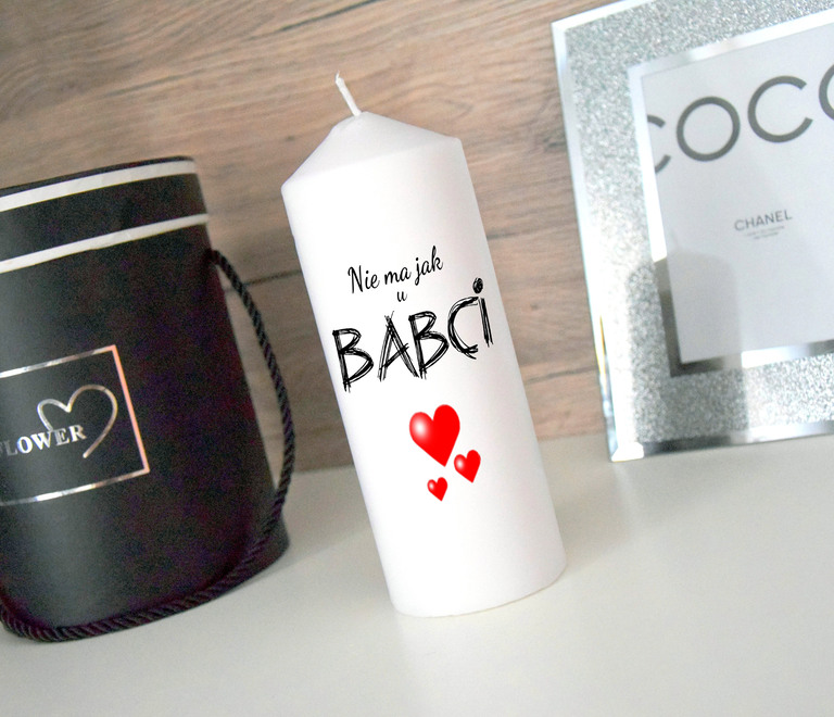 Świeca Dla Babci - wzór 6