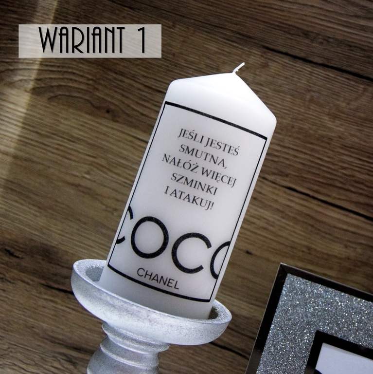 Świeca DECOR - wzór 17 (2)