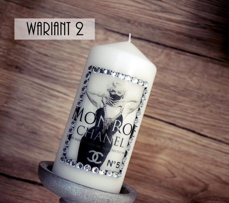 Świeca DECOR - wzór 30 (3)