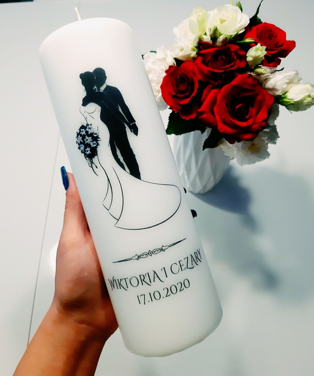 PREZENT PAMIĄTKA NA ŚLUB - wzór 9 (2)