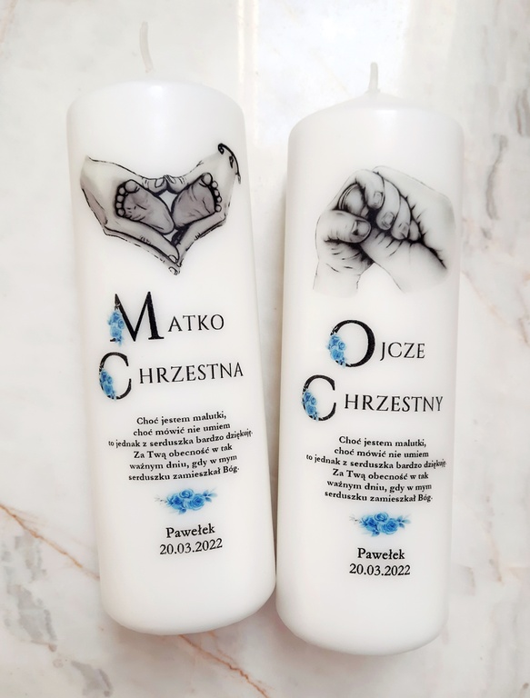 Podziękowanie MATKA CHRZESTNA/OJCIEC CHRZESTNY - wzór 34 (10)